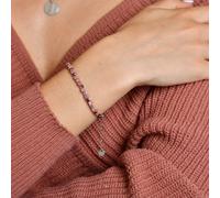 Armband ADELIA´S "Damen Armband aus Edelstahl mit Aventurin 18,5+3 cm", silber, Armbänder, Damen, 22cm, Edelstahl, Armband, Zum Verschenken - passend für viele Anlässe (51106754-0) silber