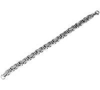 Armband ADELIA´S "Unisex Armband aus Edelstahl 19 cm", silber, Armbänder, Damen, 19cm, Edelstahl, Armband, Perfekt zum Verschenken an besondere Menschen (98420621-0) silber
