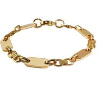 Armband ADELIA´S "Unisex Armband aus Edelstahl 21 cm", gold, Armbänder, Damen, 21cm, Edelstahl, Armband, Zum Verschenken - passend für viele Anlässe (37184737-0) gold