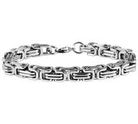 Armband ADELIA´S "Unisex Armband aus Edelstahl 24 cm", silber, Armbänder, Damen, 24cm, Edelstahl, Armband, Geschenkidee: zeitlos und vielseitig (10564318-0) silber