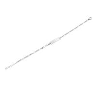 Armband ADELIA´S "Unisex Armband - Panzerarmband aus Edelstahl 18 cm", silber, Armbänder, Damen, 18cm, Edelstahl, Armband, Zum Verschenken - passend für viele Anlässe (97658365-0) silber