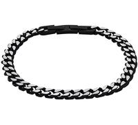 Armband AMOR "2037352", schwarz, Armbänder, Damen, 21cm, Edelstahl, Armband (98173043-0) schwarz