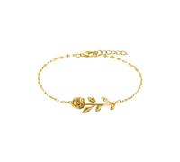Amor Armband 925 Sterling Silber Damen Armschmuck, 17+2 cm, Gold, Rose, Kommt in Schmuck Geschenk Box, 2034102