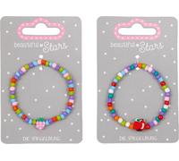 Armband Apfel & Erdbeere - beautiful Stars (einzeln)