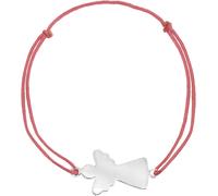 Armband - Armband mit Schutzengelanhänger (versilbert)