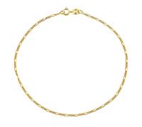 Armband aus Gold 585 Figaro 1,3 mm - Y variante 17 cm