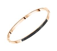 Armband aus Russischem Rotgold 585 mit schwarzen Zirkonia