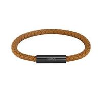 Armband Braided Leather aus Edelstahl, Leder