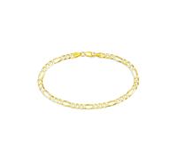 Armband BRUNO BANANI "Schmuck Geschenk Silber 925 Armschmuck Armkette Figarokette" Gr. 19, gold (gelbgoldfarben), Armbänder, Herren, 19, Silber 925 (Sterlingsilber), Armband (65887154-19) gelbgoldfarb