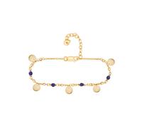 cai Armband 925/- Sterling Silber 15+4cm gelb Lapislazuli 274260042-19