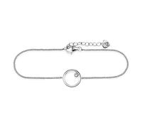Cai Armband 925/- Sterling Silber Zirkonia 16+3Cm Rhodiniert