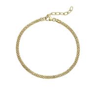 Armband CELESTA, gold (gelb), Armbänder, Damen, 18cm, Silber 925 (Sterlingsilber), glänzend, Armband (40849654-0) gelb