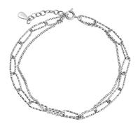 Armband CELESTA, silber (silbergrau), Armbänder, Damen, 18+3cm, Silber 925 (Sterlingsilber), glitzernd, Armband (63245102-0) silbergrau