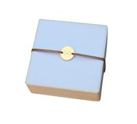 Armband Damen personalisiert Gravur Symbol Gold Edelstahl verstellbar wasserfest Makramee Armband Glücksbringer Herz Kleeblatt Unendlichkeit Schutzengel Anker Regenbogen Geschenk Frauen individuell