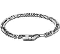 Diesel Herren Armband aus silberfarbenem Edelstahl, DX1510040