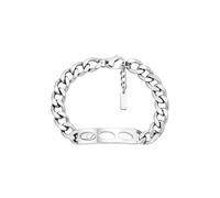 Armband DIESEL "Schmuck Geschenk Edelstahl D LOGO", edelstahlfarben, Armbänder, Damen, 21cm, Edelstahl, Armband (47606739-0) edelstahlfarben