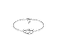 Elli - Herz Symbol Klassisch 925 Sterling Silber Armbänder & Armreife 1 ct Damen
