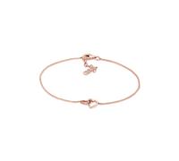 Armband Herz Heart Verschlungen 925 Sterling Silber Elli Rosegold 001 (Artikelnummer: 4N148/80X001)