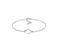 Elli Armband Damen Kleeblatt Cut-Out Symbol in 925 Sterling Silber
