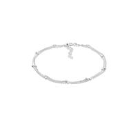 Armband ELLI "Layer Kugel Kettchen Basic Trend 925er Silber" Gr. 16, silber, Armbänder, Damen, 16cm, ohne Stein, Silber 925 (Sterlingsilber), Armband (60217455-16)