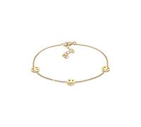 Elli Armband Smiley Plättchen Basic Blogger Trend 925 Silber Home & Lifestyle Produkte (1.0 st)