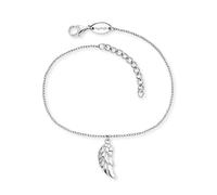 Armband ENGELSRUFER "Schmuck Geschenk Engelsflügel", silber (silberfarben), Armbänder, Damen, 20cm, Silber 925 (Sterlingsilber), Armband (65621967-0)