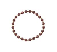 Armband FIRETTI "Schmuck Geschenk Gold 585 Armschmuck Armkette Zugarmband Edelstein", gold (gelbgoldfarben, rot, rot), Armbänder, Damen, 17,5cm, Gelbgold 585 Polyurethan, Gelbgold 585, Polyurethan, Ar