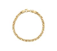 Armband FIRETTI "Schmuck Geschenk Silber 925 Armschmuck Armband Königskette" Gr. 19, gold (gelbgoldfarben), Armbänder, 19, Silber 925 (Sterlingsilber), Armband (43105916-19)