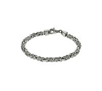 Armband FIRETTI "Schmuck Geschenk Silber 925 Armschmuck Armband Königskette" Gr. 19, silber (silberfarben), Armbänder, Herren, 19, Silber 925 (Sterlingsilber), Armband, Made in Germany (21254918-19) s