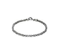Armband FIRETTI "Schmuck Geschenk Silber 925 Armschmuck Armband Königskette" Gr. 20, silber (silberfarben), Armbänder, Herren, 20, Silber 925 (Sterlingsilber), Armband, Made in Germany (75362406-20) s