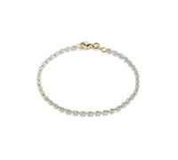 Armband FIRETTI "Schmuck Geschenk Silber 925 Armschmuck Armkette Kugelkette" Gr. 19, gold (silberfarben, gelbgoldfarben), Armbänder, Damen, 19, Silber 925 (Sterlingsilber), Armband, Made in Germany (6