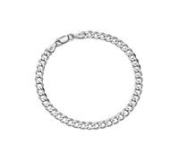 Armband FIRETTI "Schmuck Geschenk Silber 925 Armschmuck Armkette Panzerkette" Gr. 21, silber (silberfarben), Armbänder, Damen, 21, Silber 925 (Sterlingsilber), Armband, Made in Germany (95765434-21) s