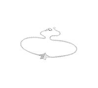 Armband FIRETTI "Schmuck Geschenk Silber 925 Armschmuck Armkette Stern", silber (silberfarben, kristallweiß, kristallweiß), Armbänder, Damen, 18cm, Silber 925 (Sterlingsilber), Armband, mit Zirkonia (