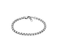 Armband FOSSIL "Schmuck Geschenk Edelstahl Armschmuck ALL STACKED UP", silber (edelstahlfarben), Armbänder, Damen, 22cm, Edelstahl, Armband (52785211-0) edelstahlfarben