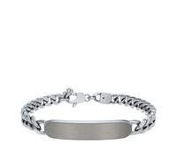 Armband FOSSIL "Schmuck Geschenk Edelstahl Armschmuck Armkette Ellis", silber (edelstahlfarben, grau), Armbänder, Damen, 21,5cm, Edelstahl, Armband (41300232-0) edelstahlfarben, grau