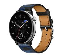 Armband für Amazfit GTR Mini Band, Weich PU Leder Keine Lücke Armbänder mit Amazfit GTR Mini Uhrenarmbänder Loop für Herren Damen Einstellbar Lederarmband mit Amazfit GTR Mini (O,GTR Mini)