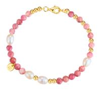 Glanzstücke München Edelsteinarmband Damen gold, 19