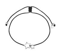 Armband GLANZSTÜCKE MÜNCHEN "X1166", schwarz (silber), Armbänder, Damen, Silber 925 (Sterlingsilber), Armband, aus Sterling Silber (60337704-0) silber