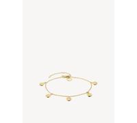 Tamaris Armschmuck für Damen, Armband aus Edelstahl mit Plättchen Anhänger, wasserfest