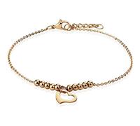 Armband Herz Kugel Gold