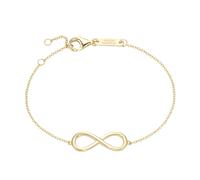 Armband GIORGIO MARTELLO MILANO "Infinity, Silber 925" Armbänder Gr. 19 cm, Silber 925 (Sterlingsilber), goldfarben (gold) Damen Armbänder (94932958-0)