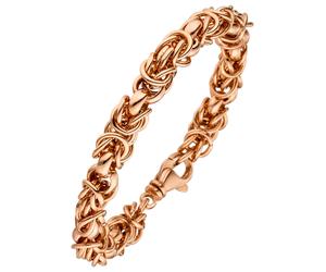 Armband JOBO "Herren Damen 7 mm", roségoldfarben, Armbänder, Herren, 20cm, Silber 925 (Sterlingsilber), Armband, 925 Silber 20 cm (75837735-0) roségoldfarben