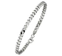 Armband JOBO, silber (silber 925), Armbänder, Damen, 21cm, Silber 925 (Sterlingsilber), Armband, Panzerarmband 925 Silber 21 cm 4,6 mm (59524543-0) silber 925