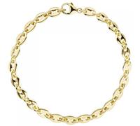Armband Kaffeebohne 585 Gold Gelbgold 21 cm Goldarmband Kaffeebohnen-Armband