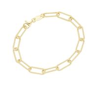 GIORGIO MARTELLO MILANO Armband Kordel-Optik, vergoldet, Silber 925, gold gold