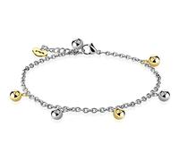 Armband Kugel Herz Gold Silber