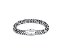 KUZZOI Herren Armband 'Twisted' silber, Größe 20, 4122958 Silber 20