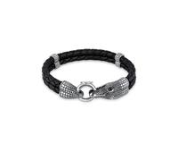 KUZZOI Armband Herren Lederarmband Krokodil 925 Sterling Silber Home & Lifestyle Produkte (1.0 st)