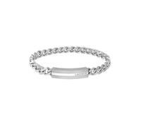 Armband LACOSTE "Schmuck Edelstahl Armband Panzerkette ADVENTURER", silber (edelstahlfarben), Armbänder, Herren, 20cm, Edelstahl, Armband (26774018-0) edelstahlfarben