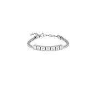 Armband LACOSTE "SCRIPT", edelstahlfarben, Armbänder, Damen, 20,5cm, Edelstahl (68248061-0) edelstahlfarben